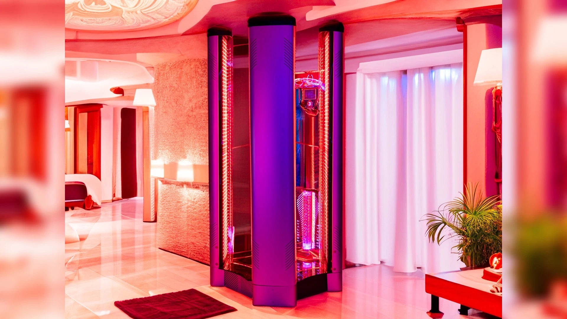 SMART SOLARIUM INDJO RED